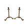Antique Style Brass Candlesticks, mid 20th century