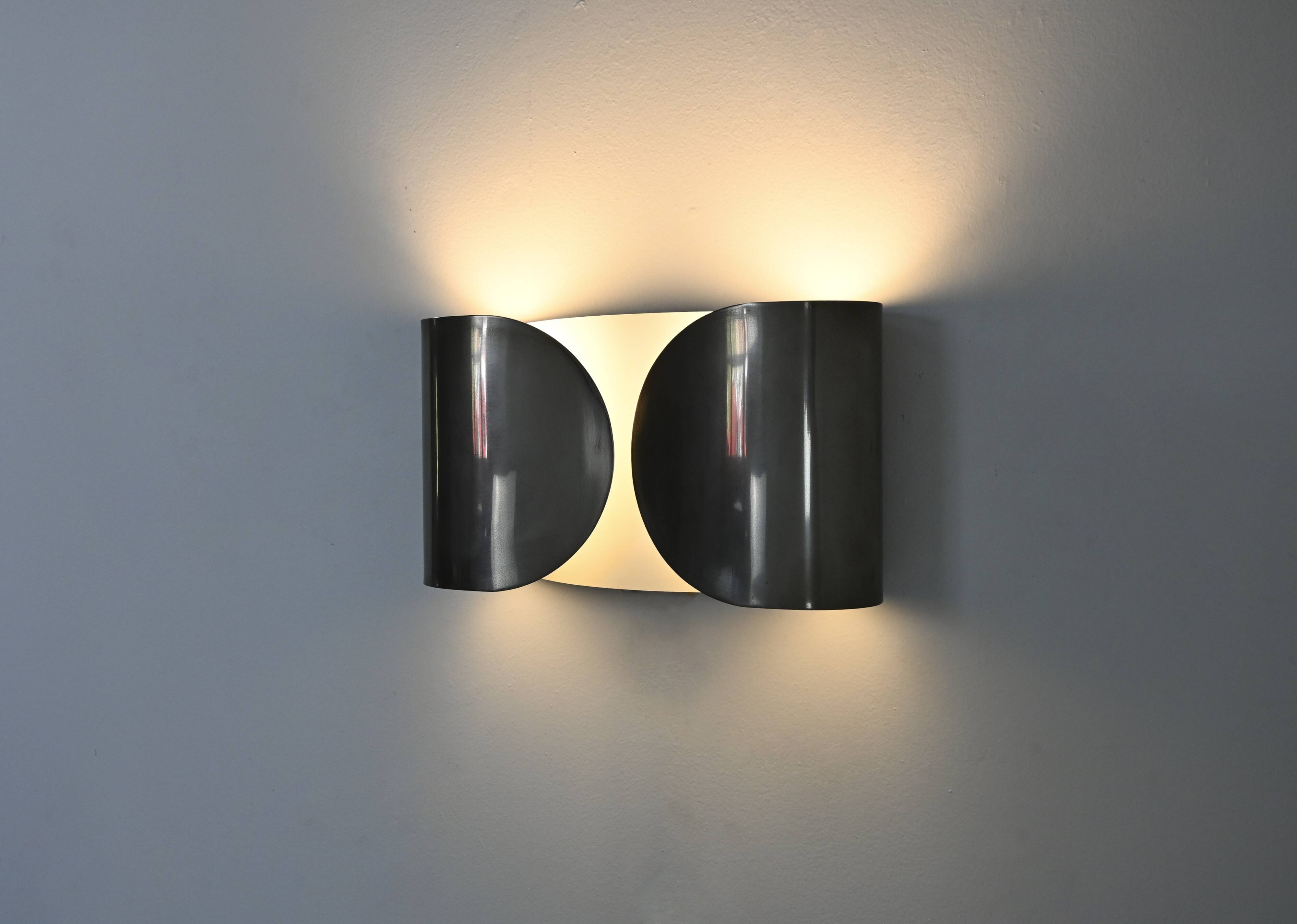 Wall lamp Foglio by Tobia & Afra Scarpa for Flos, 1960