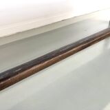 Authentic French farmhouse table from 1890 in solid oak with two drawers.