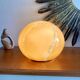 Vintage globe lamp signed Vianne
