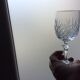 4 crystal wine glasses