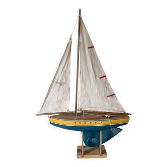Voilier de bassin Tirot 502, jouet vintage