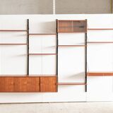 4-Bay wall unitkl  by P. Cadovius, Denmark, 1960's
