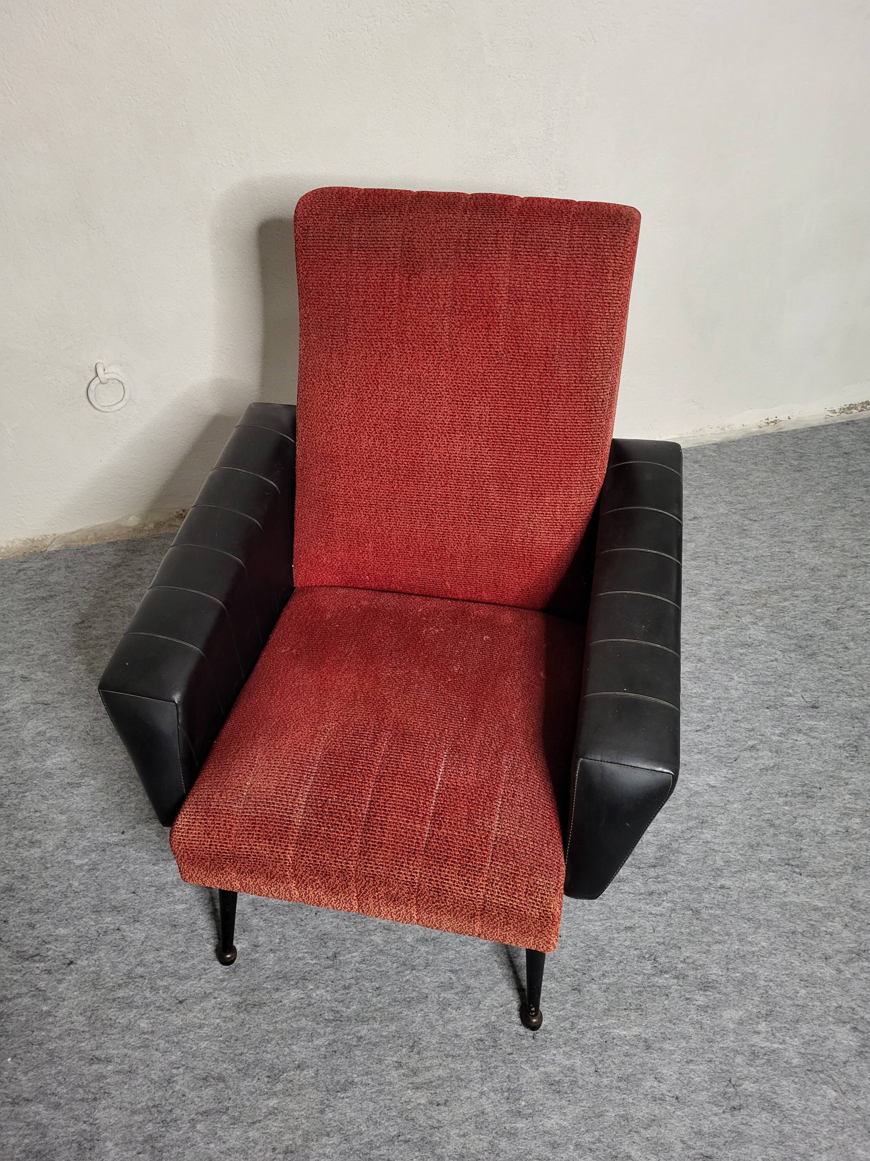 Armchair years 50-60 skaï