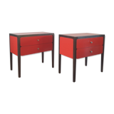 Paire de tables de chevet