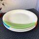Plates Geneviève Lethu vintage modernist