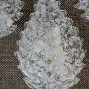 Lot de trois belles appliques en verre de Murano (Barovier Toso)