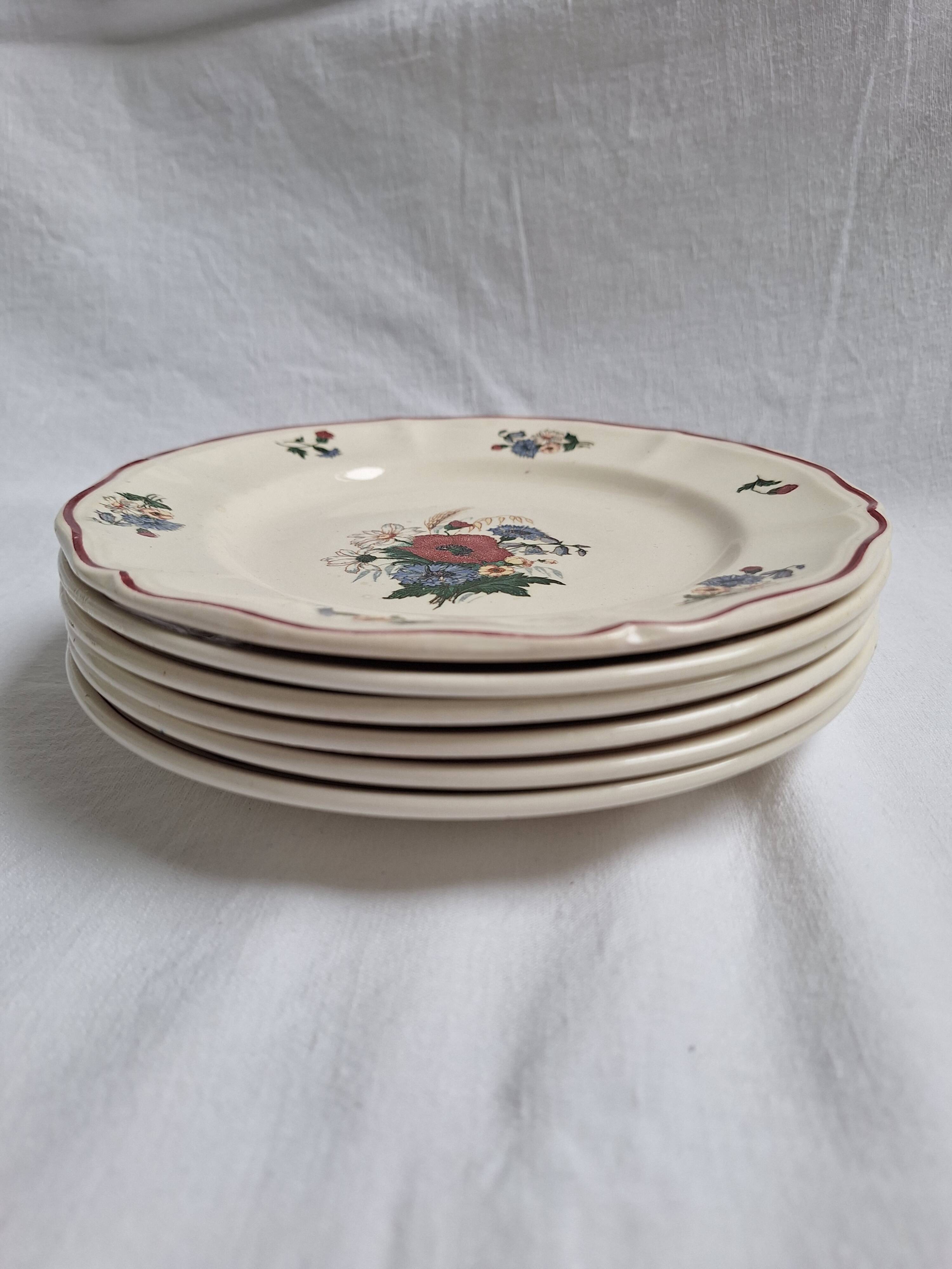 Luneville dessert plates