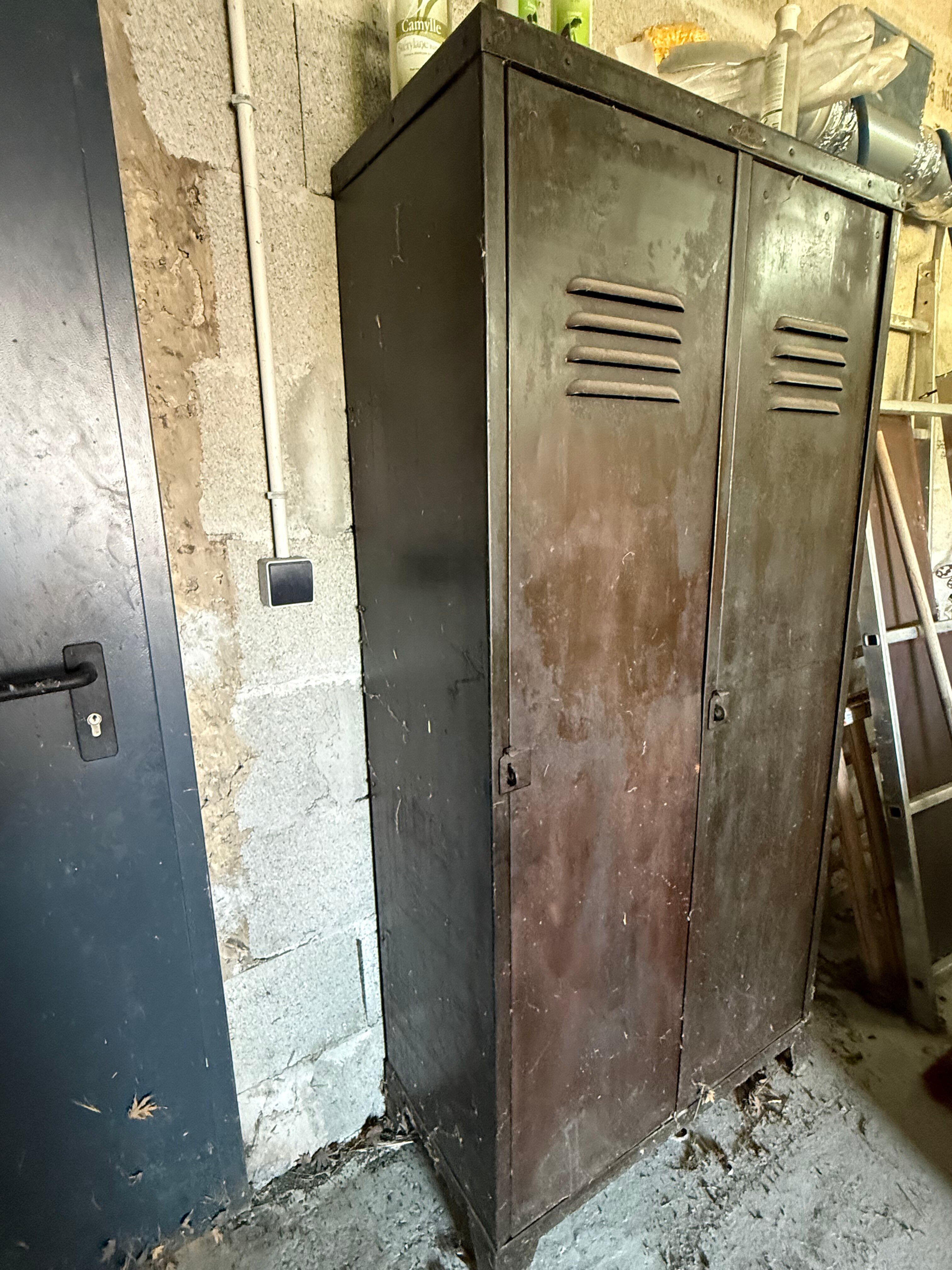 Strafor wardrobe from the 1930s vintage industrial