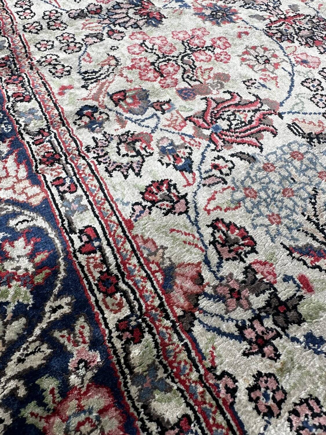 Turkish silk carpet