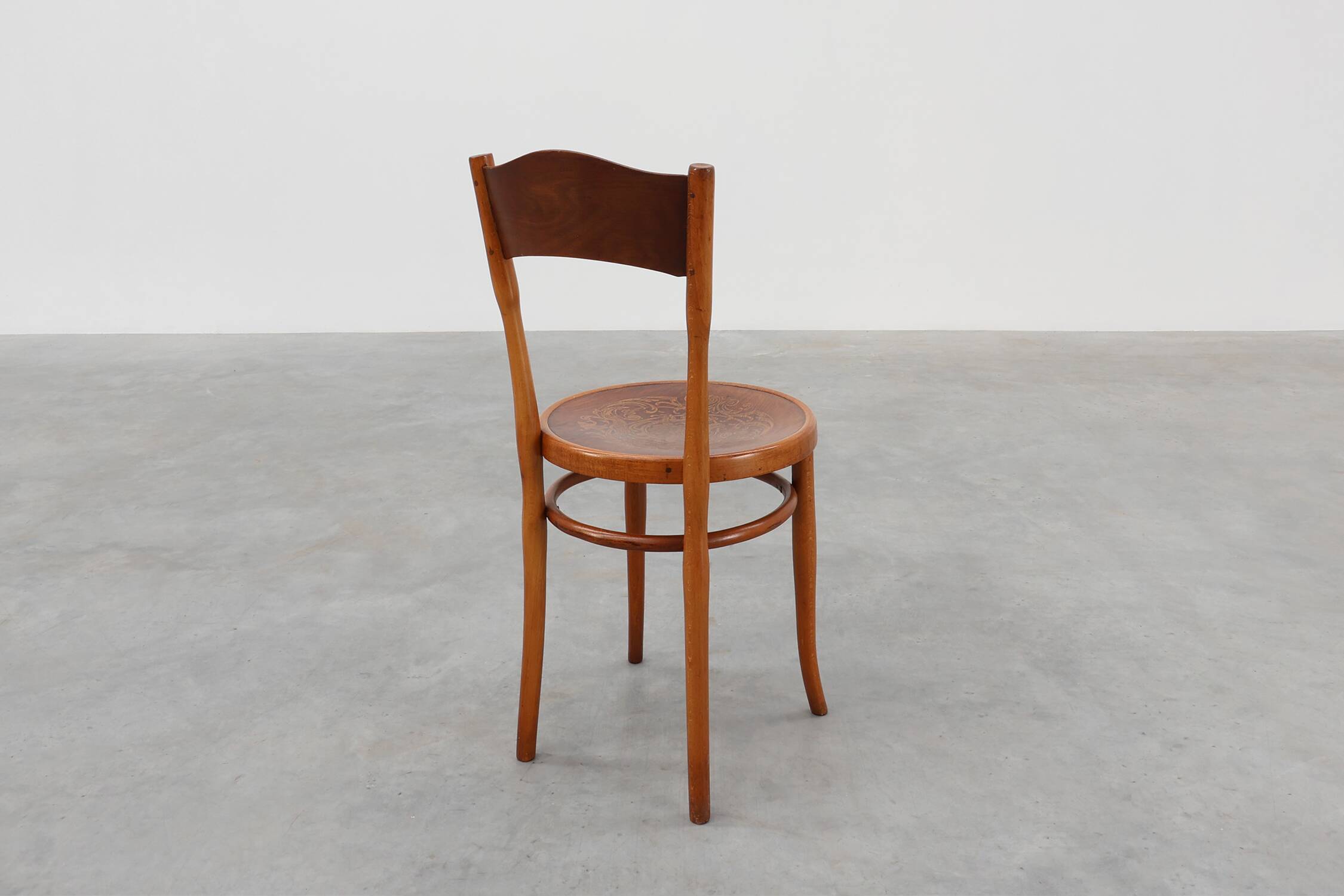 Art Deco Bentwood chair by J & J Kohn, Austria ca. 1910