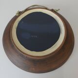 Miroir mural vintage unique, miroir décoratif en céramique fait main, Yougoslavie, années 70