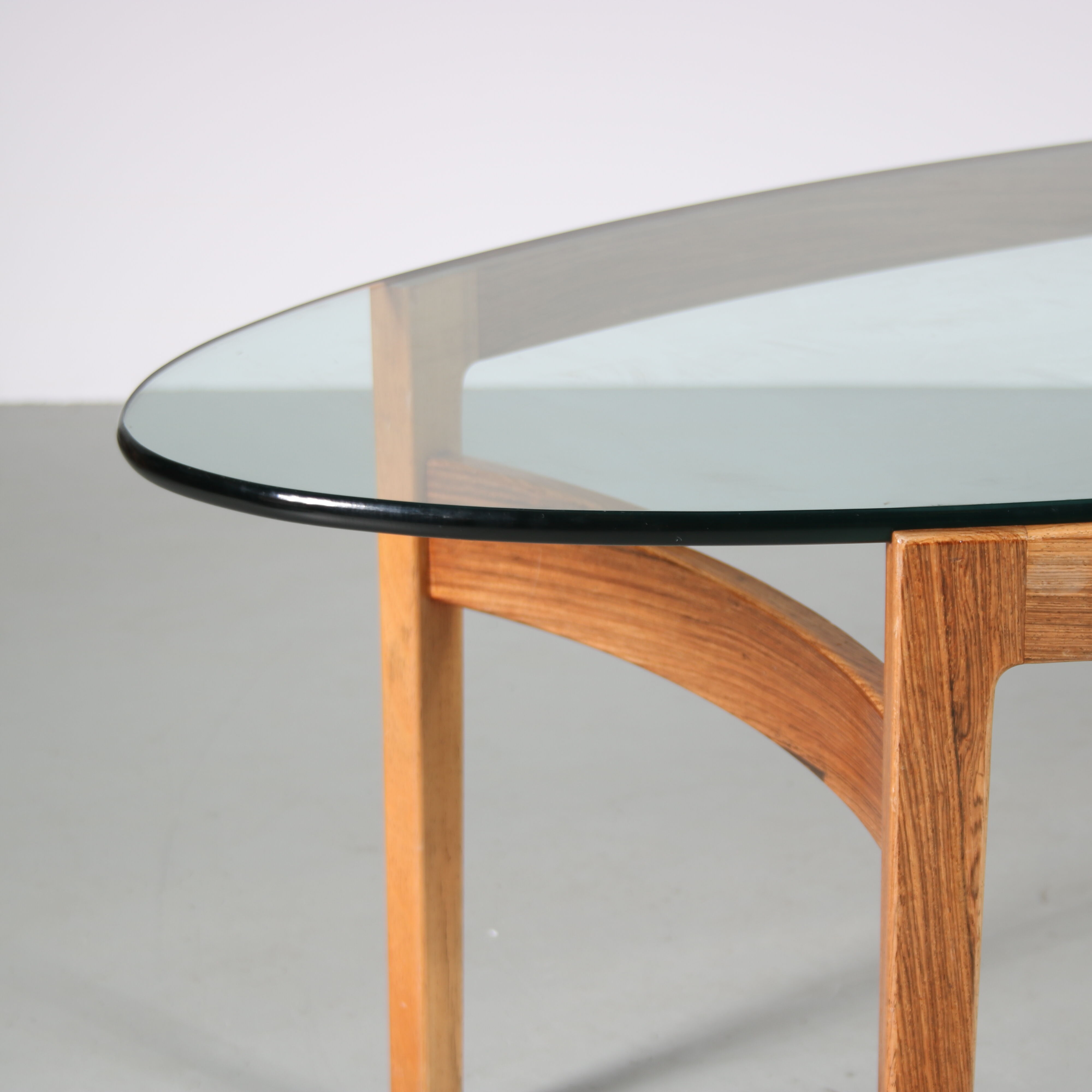 Ib Kofod Larsen Coffee Table by Fröschen Sitform, Germany 1960