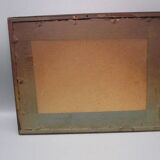 Old watercolor - village view 1880