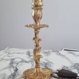 Vintage gold lamp base