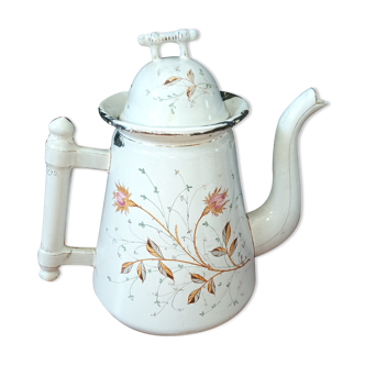 Enamelled coffee maker