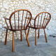 Pair of Scandinavian bars with solid wood Denmark