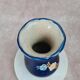 Antique vase in earthenware – tubular enamel decoration