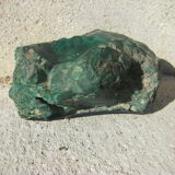 Malachite stone ashtray