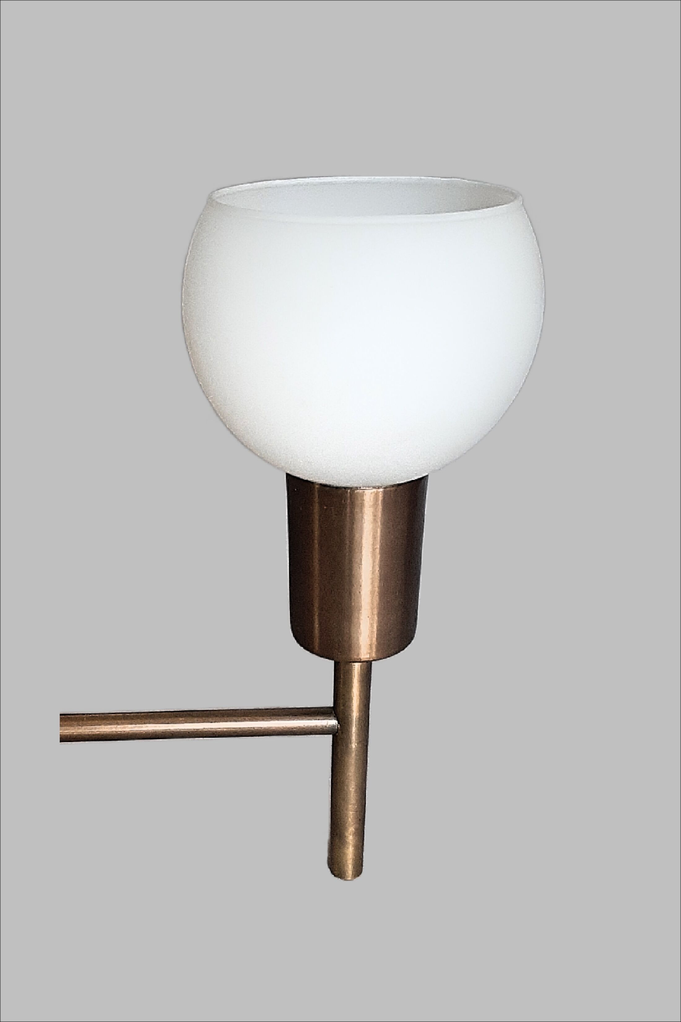 Mid century modern chandelier 6 cups