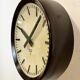 Industrial Bakelite Factory Wall Clock from Pragotron, 1960s