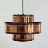 Lampe à suspension Sven Aage Holm Sørensen cuivre années 1960 Danemark