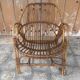 Pair of vintage rattan armchairs from the 1960s – a perfect timeless piece for indoors and outdoors.