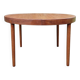 Table Harry Ostergaard ronde extensible teck 1960 estampillée