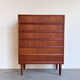 Commode danoise vintage en teck