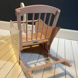 Antique rocking swan