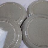 Set of 7 Plates Sarreguemines France Atelier d'Art