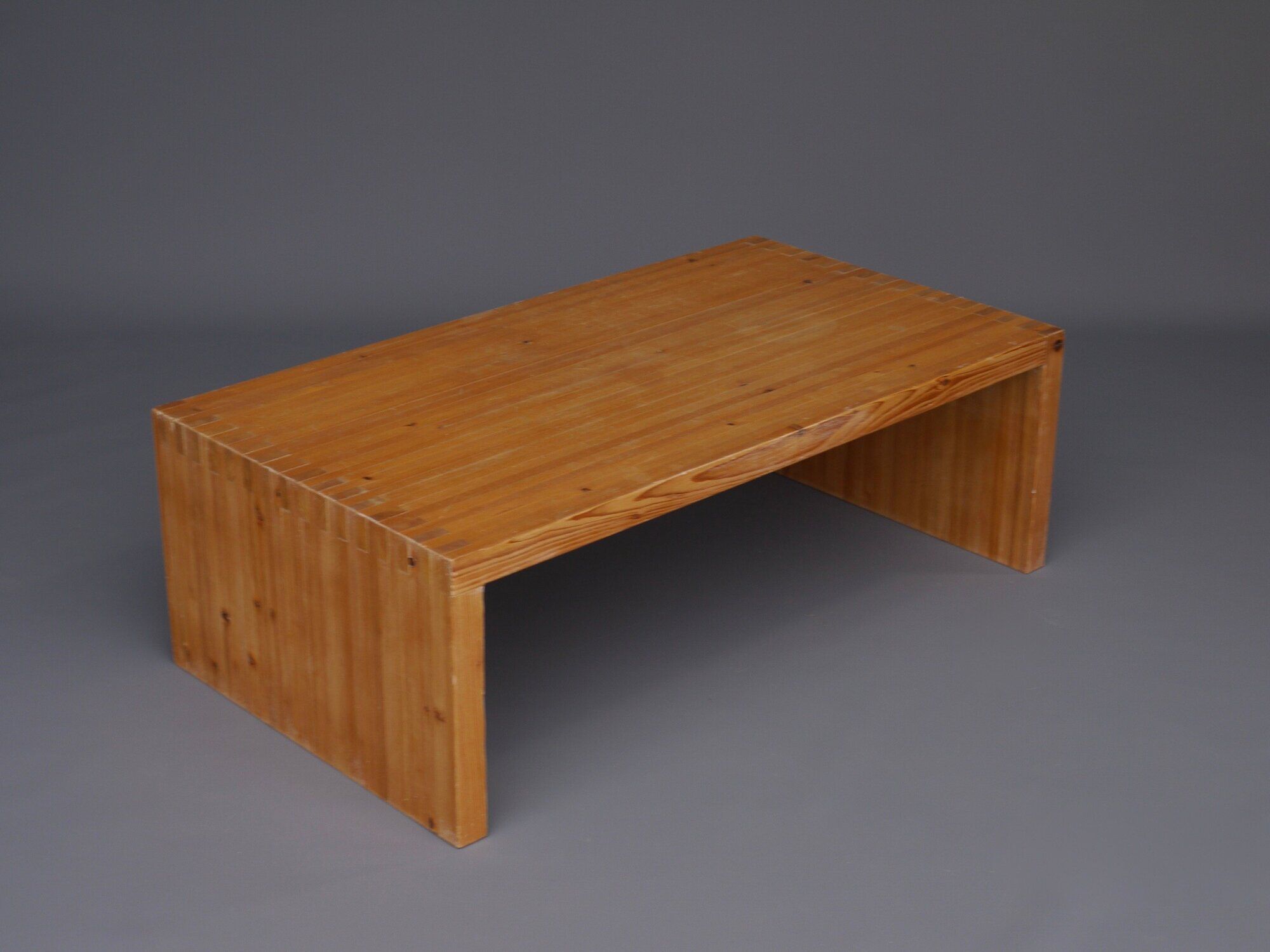 Pine Table by Ate van Apeldoorn for Houtwerk Hattem, 1960s