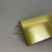 Large 77cm  omi swing arm brass acryl glass wall light italy 1970s