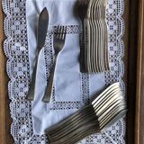 Série de 12 couverts à poissons