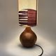 Scandinavian lamp • Custom lampshade • Mid Century