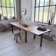 Oak farmhouse table 213-283cm with extension