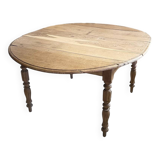 Table ovale ancienne en chêne