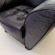 Set de 2 fauteuils en cuir par Peter Maly