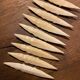 9 knife rests in bone