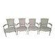 Set of 4 armchairs