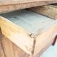 Empire-style buffet in cherry wood