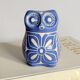 Midcentury ceramic owl figurine, Pablo Zabal, Chile, 1970s.