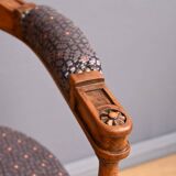 Paire de Fauteuils en Hêtre teinté – Début XXe