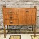 Small Scandinavian chest of drawers with compass feet, 1960s