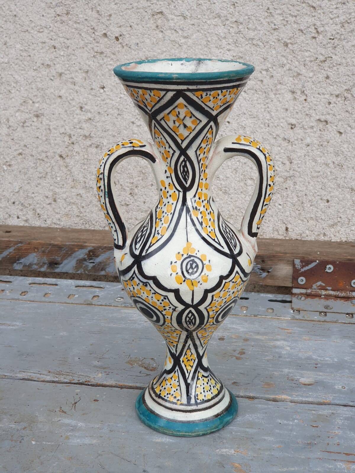 Moroccan Safi handmade vase