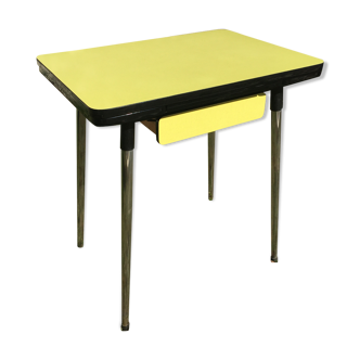 Bright yellow formica small model