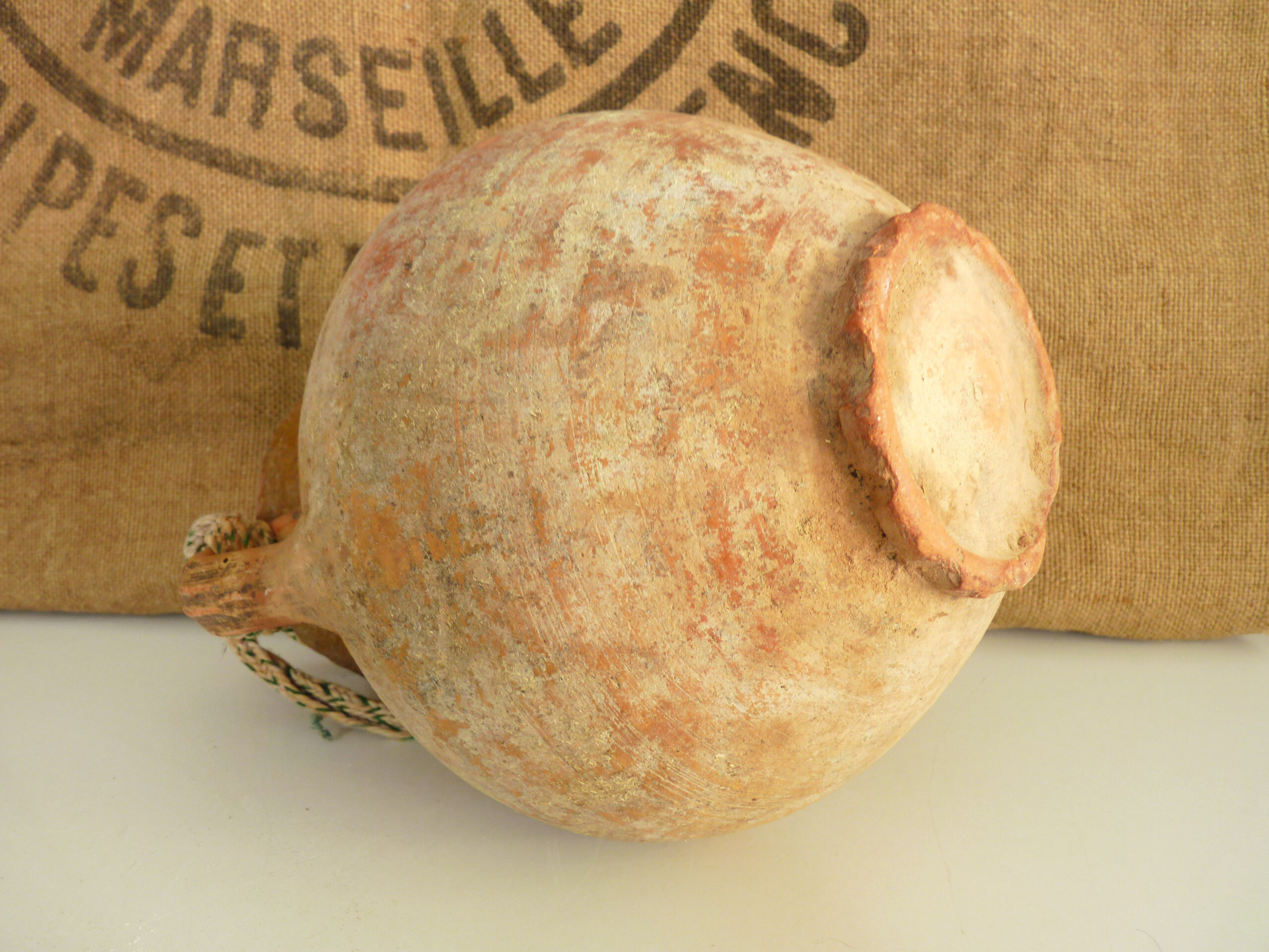 Terracotta pottery, pot for transporting milk, North Africa