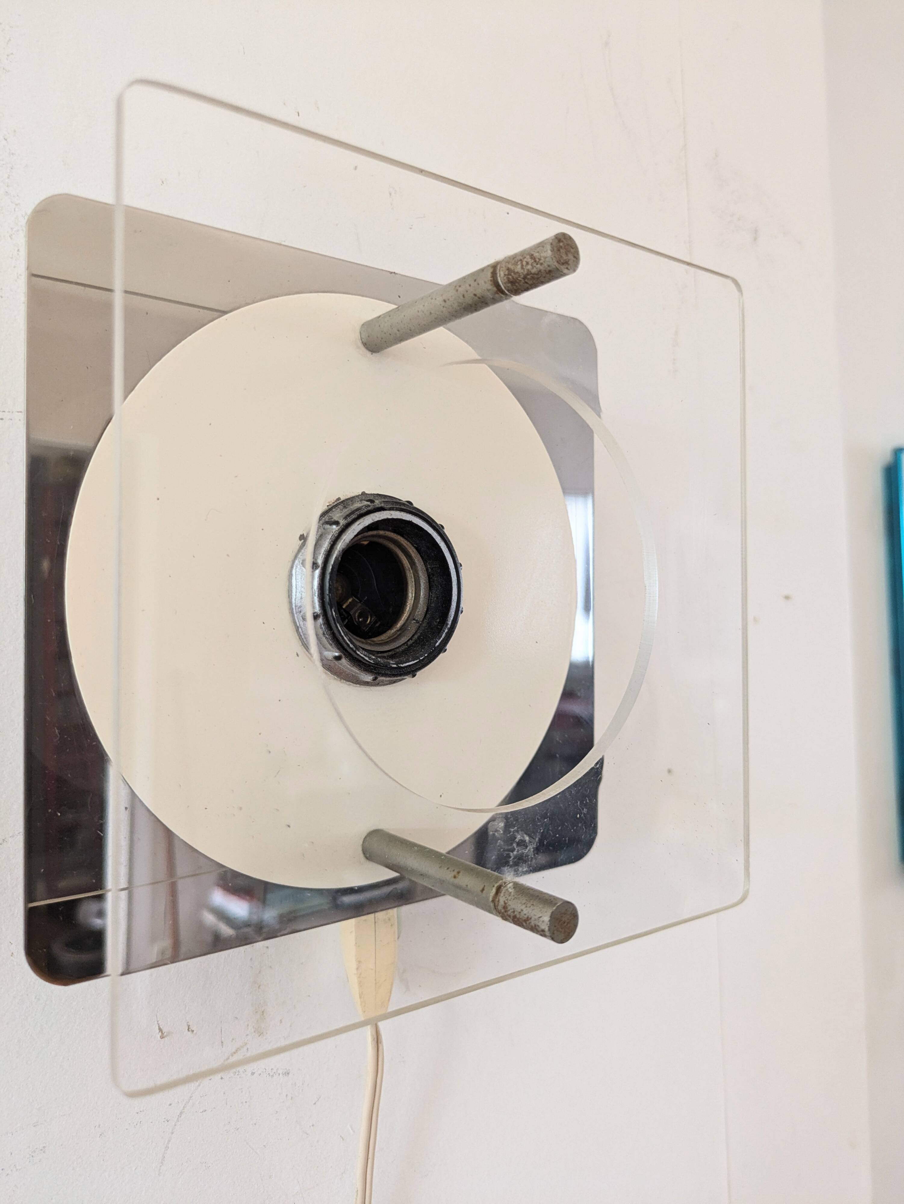 Jocelyne Trocmé wall lamp design 70s