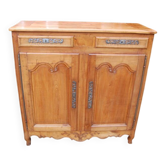 Louis XV buffet in cherry wood from the 19th century.