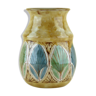 Vase with stylized decoration Jean-Claude Malarmey